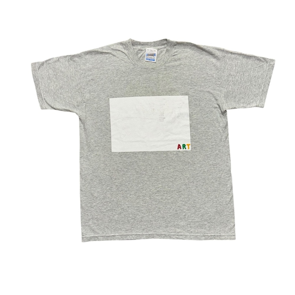 Vintage 90s London ART Tee Museum Screen Stars Single Stitch T shirt Medium